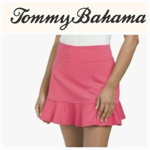Tommy Bahama Golf Berry Pink Ruffle Hem Active Skort Sz XL